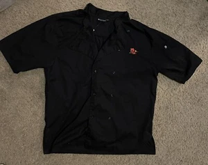 Chef Works Chef Shirt Mens XL With Devil Embroidery Logo - Picture 1 of 7