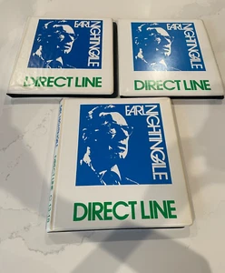 Earl Nightingale 'Direct Line' Audio Sets (A-C) -1970's-Excellent - Picture 1 of 8