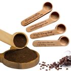 Kaffee-MesslFfel, 2-In-1-KaffeelFfel mit Holzgravur und Beutelclip, KChe4098