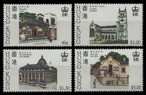 Hongkong 1985 - Mi-Nr. 439-442 ** - MNH - Historische Gebäude - Picture 1 of 1