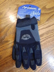 NOS Marshall Solo Gloves 80-82106 Size 6 Blk/Gry - Bild 1 von 2