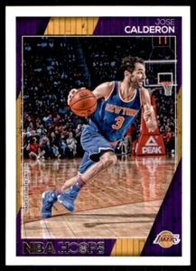 2016-17 Hoops Jose Calderon Los Angeles Lakers #201 - Picture 1 of 2