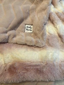 Minky Mamas Simple Throw Blanket (50" x 60") - NEW! - Picture 1 of 5