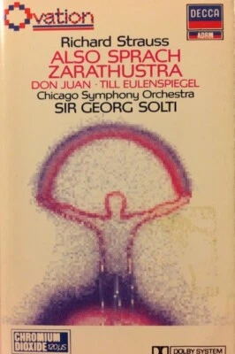 STRAUSS ALSO SPRACH ZARATHUSTRA CHICAGO ORCHESTRA SIR GEORG SOLTI SEALED MC - Image 1 of 2