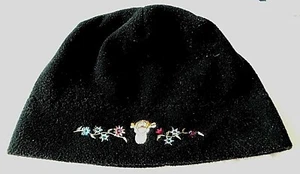 Vintage Disneys "Tigger" bestickte schwarze Mütze von Winnie Puuh - Bild 1 von 5