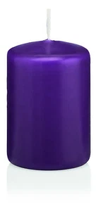 24x Velas 60x40mm Color Morera 075 1a Elección RAL Calidad Velas Wiedemann  - Imagen 1 de 1