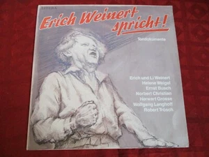 LP Erich Weinert spricht! Tondokumente 1st/p LITERA 865437 DDR 1989 - Bild 1 von 4