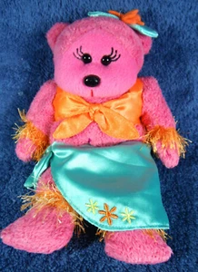 *202031* Aloha the Hawaiian bear - Skansen Beanie Kids - plush - 20cm - Picture 1 of 4