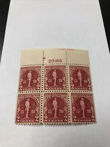 US 688 Braddocks Field Bottom Plate Block of 6 Mint Never Hinged. - Picture 1 of 4