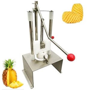 Manual Pineapple Peeler Corer Pineapple Skin Peeling Machine Stainless Steel - Picture 1 of 17