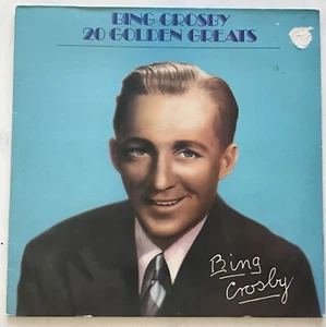 Bing Crosby LP 20 Golden Greats MCTV3 1979 Vinyl EX - Picture 1 of 4