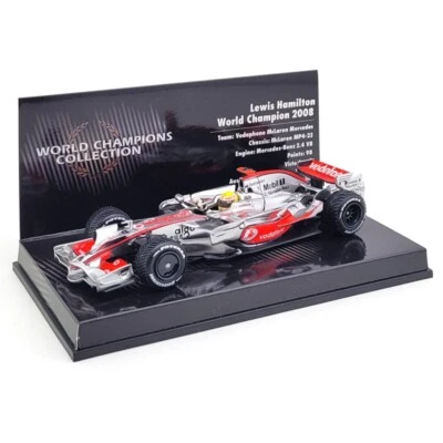 2008 Lewis Hamilton McLaren MP4/23 Brasile GP Campione del Mondo - 1/43 Minic... - Immagine 1 di 4