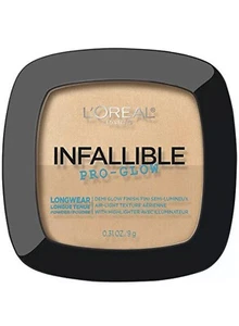 L'OREAL - Infallible Pro Glow Pressed Powder #22 Creamy Natural - 0.31 oz. (9 g) - Picture 1 of 8