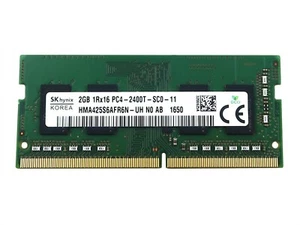 HYNIX 2GB 1RX16 DDR4 SO-DIMM PC4-19200 LAPTOP MEMORY MODULE HMA425S6AFR6N-UH - Picture 1 of 2