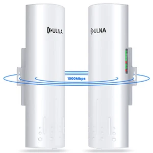 3KM Gigabit Wireless Bridge Outdoor 5G 1200Mbps WiFi Bridge CPE Przedłużacz sieci - Zdjęcie 1 z 12