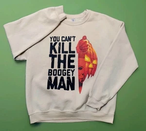 Halloween Film Michael Myers Sweatshirt "Cant Kill The Boogeyman" ~ Herren Large 🎃 - Bild 1 von 6
