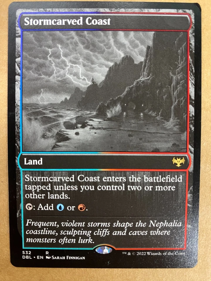 MTG 1x Stormcarved Coast 532 Innistrad: Double Feature Magic the Gathering x1 NM - Image 1 of 1