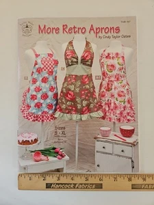 Cindy Taylor Oates MORE RETRO APRONS Taylor Made Designs Sewing Patterns INSERTS - Picture 1 of 7