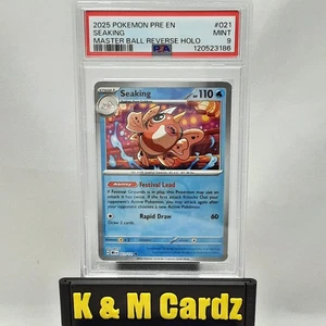 Pokemon - Seaking - #021 - Graded PSA 9 - Picture 1 of 9