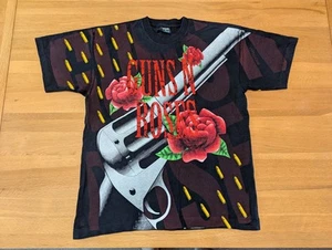 Vintage Guns and Roses Size XL Illusion Tour Brockum T-shirt Screen Stars - Picture 1 of 8
