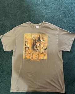 Delta Pro Weight Realtree Men's XL T Shirt Graphic Short Sleeve Hunting Outdoors - Picture 1 of 4
