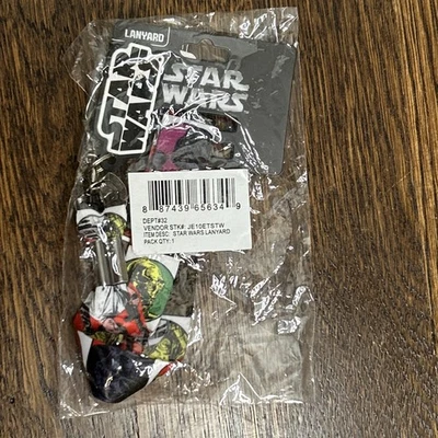 Porta insignia de identificación con cordón de Star Wars Foto 1 de 4