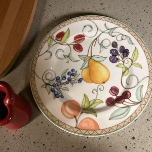 Dansk UMBRIAN FRUITS 9 Zoll Salatteller Hergestellt in Portugal - Bild 1 von 6