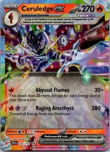Ceruledge ex 036/191 SV08: Surging Sparks Holo Double Rare NM - Picture 1 of 2