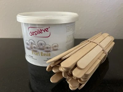 NUEVA cera de colofonia Depileve Pearl - 14,1 onzas - sellada/con palos Foto 1 de 3