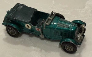 Models of Yesteryear BENTLEY 1929 No. Y-5, Matchbox Race Car Rare Apple Green - Picture 1 of 7