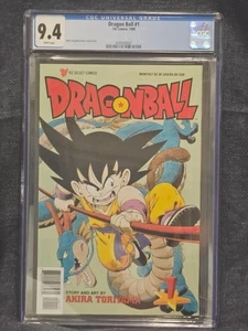 Dragon Ball #1 1st Print CGC 9.4 White Pages Viz Comics 1998 HARD TO FIND!!! - Picture 1 of 2