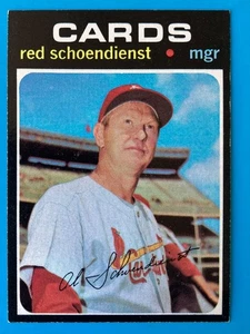 1971 Topps Baseball #239 Red Schoendienst St. Louis Cardinals NM+ - Bild 1 von 2