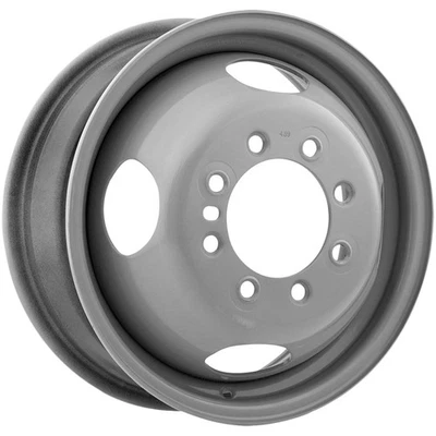Allied LT Dual Coined 16x6 8x6.5" +136mm Gray Wheel Rim 16" Inch Foto 1 de 4