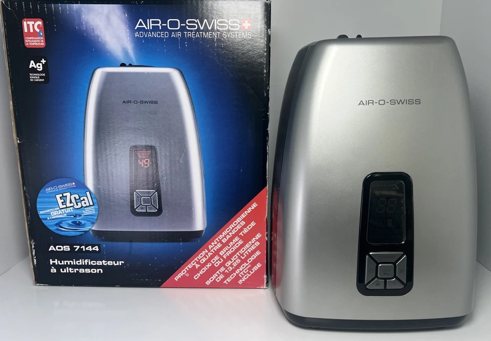 Boneco Air O Swiss AOS 7144 Ultrasonic Cool Warm Mist Digital LCD Humidifier - Image 1 of 4