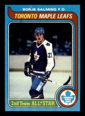 1979 Topps Hockey #40 Borje Salming NM/MT *d7 - Image 1 of 2