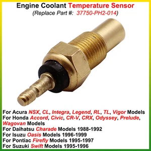 Engine Coolant Temperature Sensor, For Acura NSX/CL, Honda Accord/Civic/CR-V/CRX - Picture 1 of 8