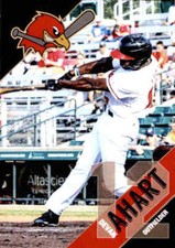 2018 Fargo-Moorhead RedHawks Team Issue #2 Devan Ahart Detroit Michigan MI Card