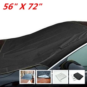 Car Pickup Prevent Snow Ice Frost Freezing Windshield Protect Cover Magnet Tarp - Picture 1 of 8