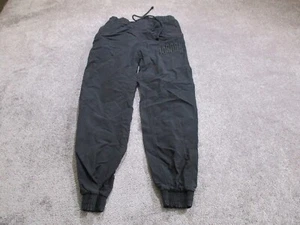 Vintage Air Jordan Pants Mens Size Large Black Logo Sports - Picture 1 of 9