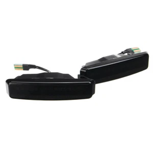 Juego de 2 intermitentes laterales negros adecuados para BMW Serie 5 E39 1996-2004 - Imagen 1 de 14