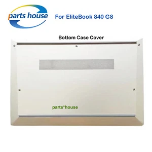 Silver Bottom Case Cover For HP EliteBook 840 G8 M52486-001 6070B1848203 US - Picture 1 of 7