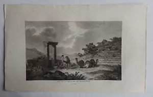ANTIKER GRAVUR TELMISSUS~CHOISEUL~GOUFFIER~LA VOYAGE PITTORESQUE DE LA GRECE - Bild 1 von 4