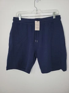 NWT Peter Millar Mens Large Navy Blue MA23B45 Comfort Relax Shorts - Picture 1 of 8