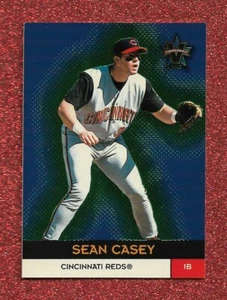 2000 PACIFIC VANGUARD GREEN PARALLEL #60 SEAN CASEY NUMBERED 139/199 REDS  - Bild 1 von 1