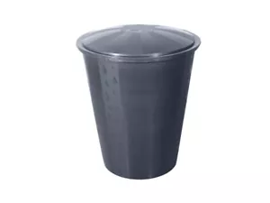 TrendLine Regentonne rund Deckel Hahn 300L grau Regenwassertonne Wassertank - Bild 1 von 1