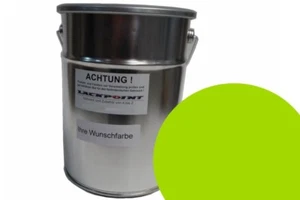 5 Liter Spritzfertigen Basislack geeignet für Porsche 2M8 Acid Grün Autolack La - Picture 1 of 1
