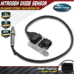Nitrogen Oxide Sensor for Kenworth Peterbilt Volvo Western Star Mack Tail Pipe - Picture 1 of 8