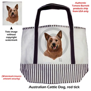 Canvas Tasche - rot Australian Cattle Dog - Bild 1 von 1