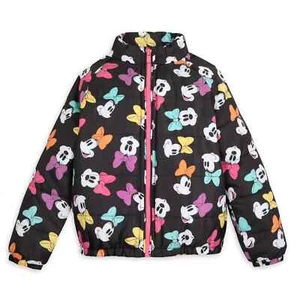 ¡NUEVO CON ETIQUETAS! Chaqueta acolchada Disney Minnie Mouse para niñas - talla 11/12 - Imagen 1 de 5