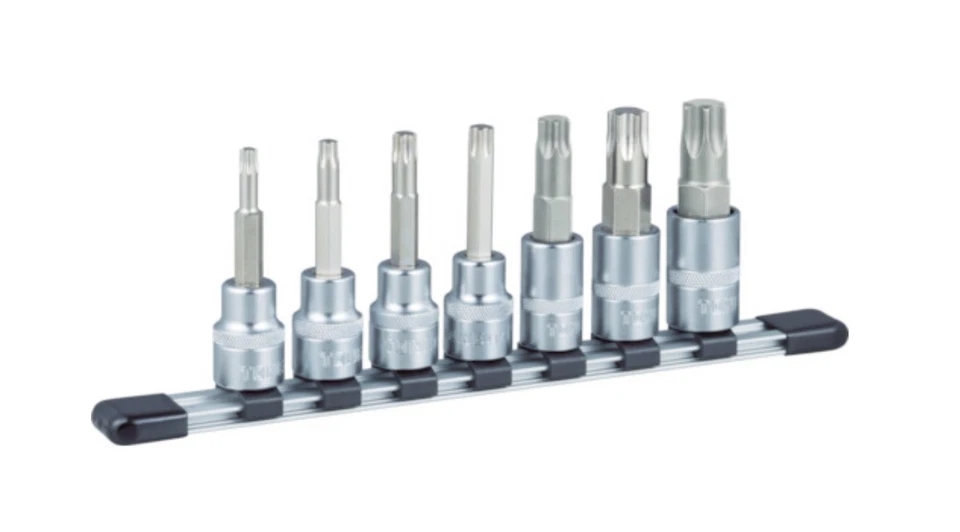 TONE  1/2" TORX BIT SOCKET SET(7pcs)  HTX407 MADE IN JAPAN - Image 1 of 1